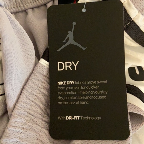 JORDAN Boys Atmosphere Gray Basketball Shorts Kids Size Large NWT - Picture 7 of 8